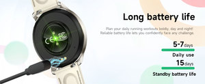Reloj Inteligente HT39 2026 para Mujer, Pulsera de Actividad Física, Llamadas Bluetooth, Oxígeno en Sangre, Resistente al Agua, Android - Product Image 5