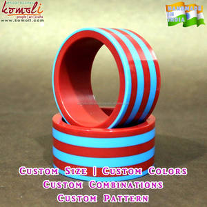 Brazaletes de joyería de resina sólida, diseño personalizado hecho a mano - Product Image 5