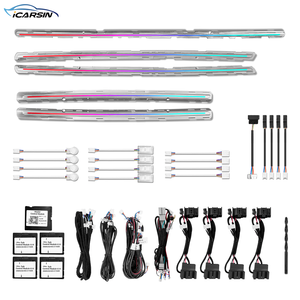 Kit di Illuminazione Ambientale ICarsin per Interni Auto con Guida a Destra/Sinistra per <span class=keywords><strong>Volkswagen</strong></span> VW <span class=keywords><strong>Golf</strong></span> <span class=keywords><strong>R</strong></span> Mk7 2014-2020, Accessori di Finitura e Decorazione - Product Image 1