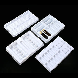 Boîte rigide en papier de carton recyclable personnalisée emballage boîte cadeau magnétique pliante de luxe avec plateau blister pour peptides de médicaments - Product Image 4