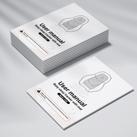 Impression de manuel d'utilisation personnalisé, brochure d'instructions simple et claire pour les produits cosmétiques et les appareils électroniques