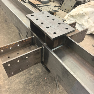 Poutre en acier au carbone et colonne pour entrepôt/atelier/maison modulaire préfabriquée avec système de toiture et de drainage - Product Image 3