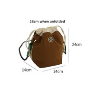 Sac pour appareil photo en nylon pour reflex numérique, sac de rangement étanche, sac vidéo multifonctionnel pour voyages et sorties