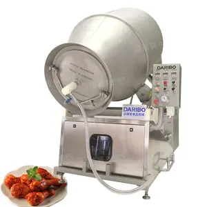 Vacuum Meat Mixer Machine Vacuum Tumbler Marinator Meat Salting Marinator Vacuum Food Processing Machine