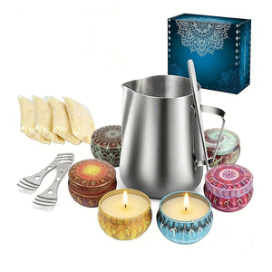 Vela de Cera de Abeja en Frasco, Empaque Premium, Aroma Natural, Fragancia para el Hogar, Boutique, Exhibición de Productos de Temporada - Product Image 5