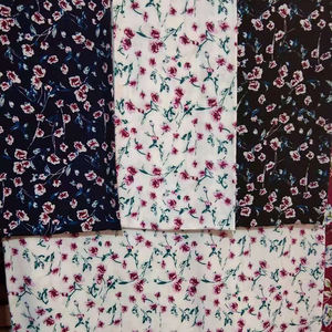 ハンリン倉庫 シフォン コットン レーヨン シャリス ジーンズ デニム ストック生地 - Product Image 3