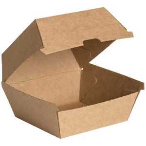 Caja de Embalaje para Hamburguesas de Papel Kraft Premium, Contenedor de Alimentos Desechable Ecológico para Comida para Llevar y Comida Rápida - Product Image 6