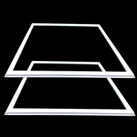 Panneau d'éclairage Led carré suspendu, cadre d'éclairage de bureau moderne de haute qualité, 600x600mm