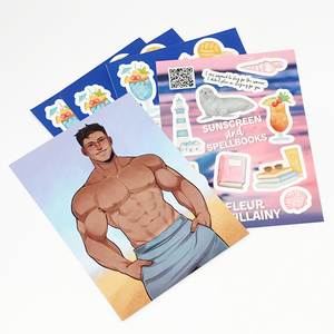 Pegatinas de Vinilo Blanco Impermeables con Corte Kiss-Cut, Impresión a Doble Cara, Diseño de Dibujos Animados Lindos para Niños, Hoja de Pegatinas Troqueladas Personalizadas al por Mayor - Product Image 1