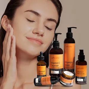 Skin Care Products Full Set Moisturizing Brightening Vitamin C Cosmetic Skin Care Set for Women
