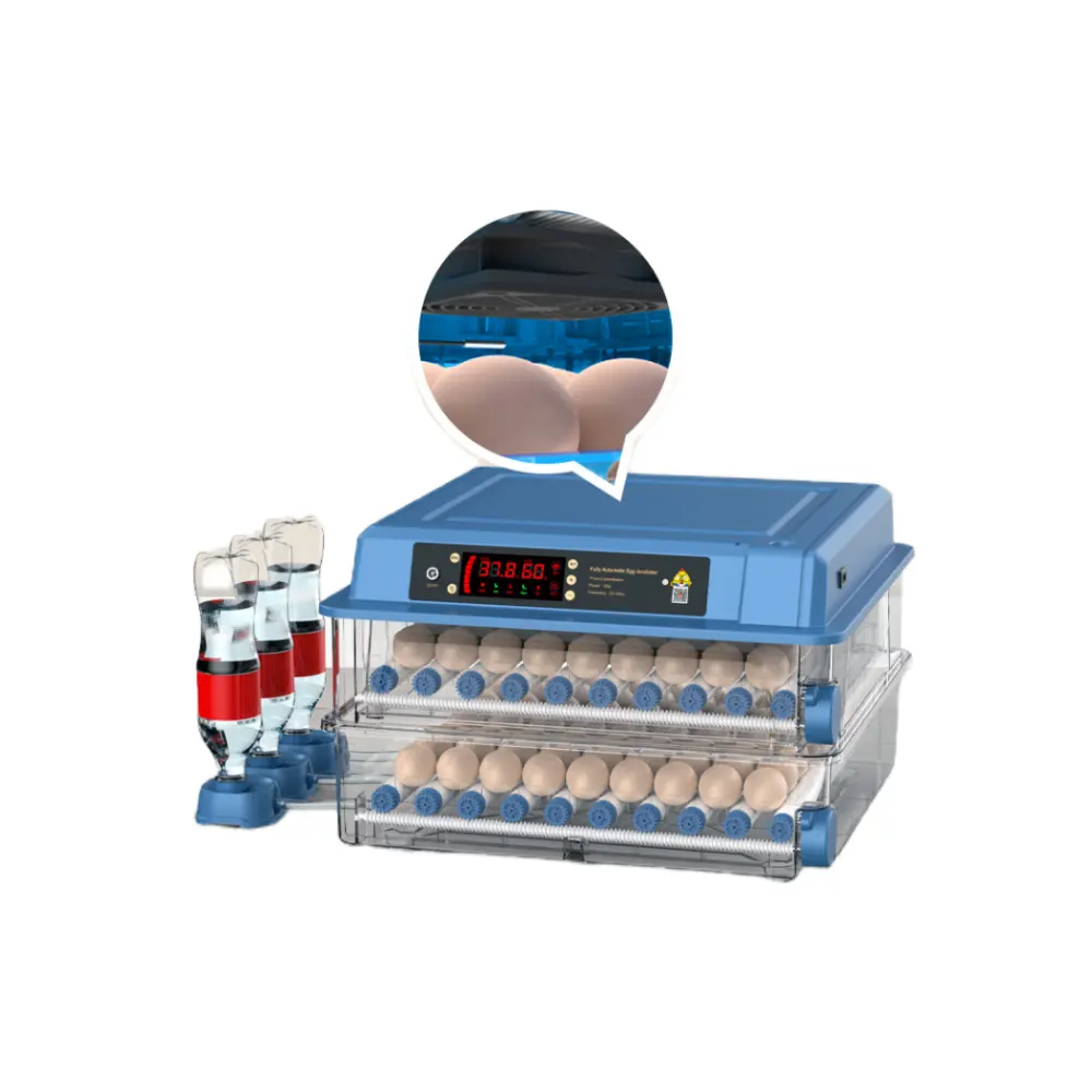 intelligent Dual power automatic egg incubator Temperature control range 35-99 degrees incubator eggs