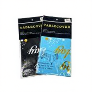 Tovaglia Monouso Quadrata SURTIDO 54x54 Pollici in Plastica con Motivo Stampato in Materiale Non Tessuto per Feste - Product Image 1