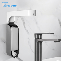 Nouveau Design 300ml ABS Plastique Lavage Savon Bouteille Salle De Bains Distributeur De Savon Liquide Mural Manuel Presse Distributeur De Savon