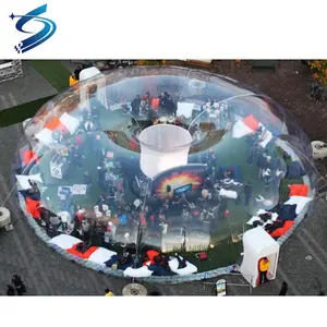 <span class=keywords><strong>Tente</strong></span> gonflable en forme de dôme pour l'extérieur, cm, grande taille, toit Transparent, Igloo, événement, fête - Product Image 1