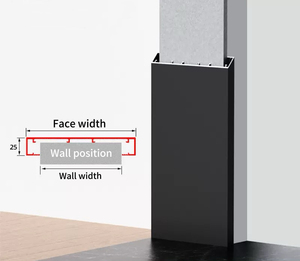 Hiện đại sang trọng nhôm Cáp Cửa & Cửa Sổ Khung cho khách sạn biệt thự căn hộ ban công khả năng tiếp cận xây dựng vật liệu kim loại - Product Image 4