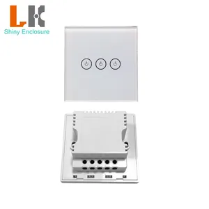 86*86*33mm Oem pcb placa Smart wifi toque interruptor abs gabinete elétrico caixa plástica caixa de junção plástica caixa de junção plástica