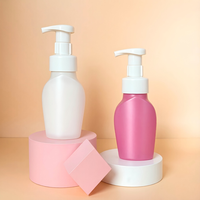 Bouteille de mousse en PET écologique de 200 ml pour le bain de bébé, savon moussant pour les mains et gel douche moussant, marque LIYAN