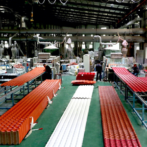 Tegola Sintetica in ASA per Tetti, Facile Installazione, in <span class=keywords><strong>Plastica</strong></span> Ondulata Ecologica, Tegola in Resina Sintetica PVC - Product Image 5