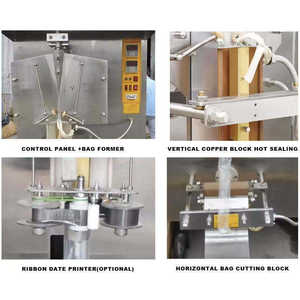 SJ-1000 High-Accuracy PLC-<b>Controlled</b> Automatic Wrapping Gluing Food Chemical Liquid Filling Film/Paper Machines 50-500ML - Product Image 6