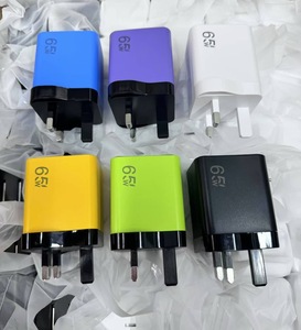 65W Gan Bộ Chuyển Đổi Khối Với USB USB-C Cổng Kép 65W Tường Sạc Khối Với Có Thể Thu Vào Loại C Cáp Cho iPhone 17 16 15 Pro Max - Product Image 6