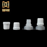 Embouts en plastique de qualité alimentaire, pièces, avec couvercle anti-fuite pour Sauce ou pâte de haricots, couvercles de sac avec fermeture de bouteille