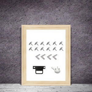 Marcos de Madera para Cuadros de Varios Tamaños al por Mayor para Decoración del Hogar, Incluyendo A1, A1, A5, A2, A4, 5x7, 11x14, 18x24, 24x36 - Product Image 2