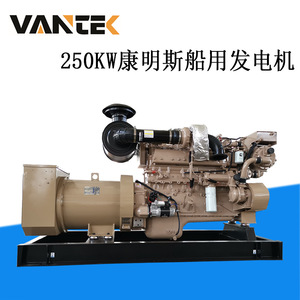 Grupo Electrógeno Diésel Jiangsu Wantai de 250kW, Refrigerado por Agua, 440V 50Hz, Regulación Automática de Voltaje, Uso Marino - Product Image 4