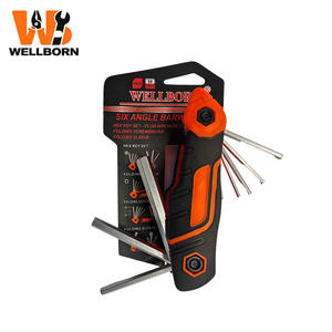 Juego de Llaves Allen Plegables - Llave Allen Estándar, 1.5-10mm, Acero CR-V, Herramienta de Bolsillo para Montaje - Product Image 2