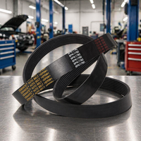 Courroie industrielle multi-nervures haute résistance anti-déchirure pour machines à fabriquer des briques