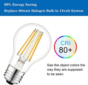 E27 Dimmbare <span class=keywords><strong>LED</strong></span>-Filament-Edison-Glühbirne B12-Form Ra80 1200 Lumen 2W-12W AC/DC12V-265V 3000K Warmweiß 3 Jahre Garantie - Product Image 2