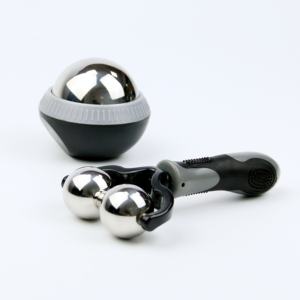 Kit de massage à rouleaux de thérapie par le froid et le chaud 2 en 1 - Acier inoxydable, caoutchouc ABS, écologique pour les soins des pieds, la physiothérapie, la beauté - Product Image 3