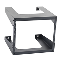Support mural ouvert avec fixation en profondeur, pour rack de serveur 22U-47U, charge statique 200 kg, support mural 19 pouces pour panneau de brassage