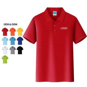 Soft Cotton Fabric Cheap Price Men's Polo T Shirts Plain Short Sleeve Polo Shirts for Custom Logo - Product Image 3