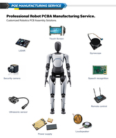 Servicio de Ensamblaje de PCB Llave en Mano, Fabricante de Ensamblaje de PCB Personalizado para Aplicaciones Robóticas, Ensamblaje SMT DIP