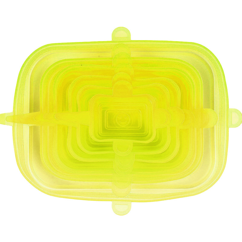 Yellow 6-piece set square
