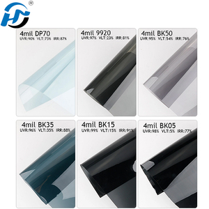 <span class=keywords><strong>Film</strong></span> PET teinté pour vitres de voitures, bloquant les UV, résistant aux rayures, pare-soleil <span class=keywords><strong>noir</strong></span> résistant à la chaleur - Product Image 3