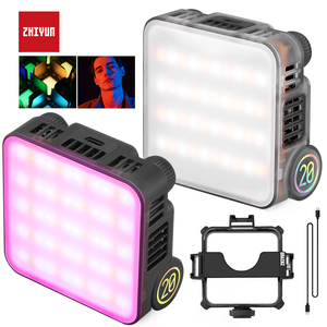 Luz LED Mini para Video <span class=keywords><strong>Zhiyun</strong></span> M20 M20C 2500K-10000K, Control por Aplicación, 20W, para Fotografía de Retratos en Estudio - Product Image 1
