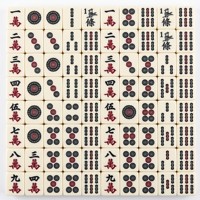 Ensemble de Mahjong Vintage en Acrylique Personnalisé Marque HZX – Jeu de Table Chinois Traditionnel Classique de Luxe pour Casino et Jeux d'Aubaine