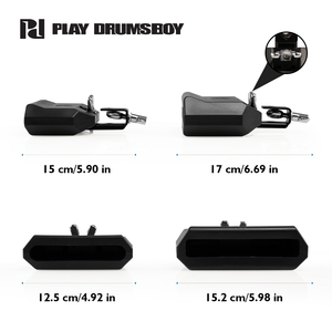 Nouveaux Instruments <span class=keywords><strong>de</strong></span> percussion Cloche en plastique Blocs sonores Cloches <span class=keywords><strong>de</strong></span> tambour Jouets Accessoires d'instruments <span class=keywords><strong>de</strong></span> <span class=keywords><strong>musique</strong></span> <span class=keywords><strong>de</strong></span> type basson - Product Image 4