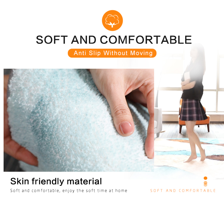 Self-adhesive area rug kitchen rug for home (图3)