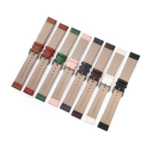 Correa de reloj de repuesto de cuero fino y delgado, correa de muñeca para <span class=keywords><strong>Apple</strong></span> iWatch Bands Series 9 8 7 6 5 4 3 2 1 SE <span class=keywords><strong>SE2</strong></span> - Product Image 3