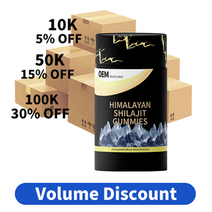 Gomitas de Shilajit al por Mayor con Ácido Fúlvico, Múltiples Minerales, Fórmula y Empaque Personalizados, Ventaja de Costo al por Mayor y Suministro Estable - Product Image 3