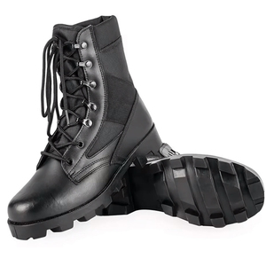 Nouvelles <span class=keywords><strong>Bottes</strong></span> <span class=keywords><strong>de</strong></span> <span class=keywords><strong>Randonnée</strong></span> Tactiques Unisexes <span class=keywords><strong>d</strong></span>'Extérieur en Cuir Imperméables <span class=keywords><strong>d</strong></span>'<span class=keywords><strong>Hiver</strong></span>, Semelle Extérieure en Caoutchouc, Bout Rond et Talon Carré <span class=keywords><strong>pour</strong></span> Femmes - Product Image 1