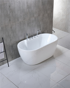 Blanc Durable Drain Central <span class=keywords><strong>Baignoire</strong></span> Chine 1500mm Moderne Acrylique Autoportante De Forme Ovale Tremper 1 Personne <span class=keywords><strong>Baignoire</strong></span> - Product Image 2