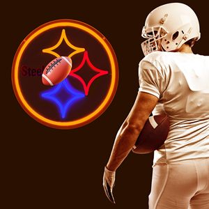 Enseigne néon LED de l'équipe de football pour décoration murale, décoration de man cave, chambre, salle de jeux, enseignes néon pour les fans garçons, <span class=keywords><strong>anniversaire</strong></span>, Noël - Product Image 6