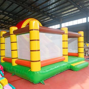 Château gonflable de haute qualité, nouveau design, avec toboggan, structure de saut gonflable d'intérieur avec toboggan - Product Image 4