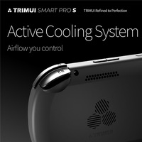 Consola de Videojuegos Portátil Trimui Smart Pro S, Pantalla de 4.96 Pulgadas, Reproductor de Juegos Retro Clásico, Control con Joystick, Caja de Regalo para Niños