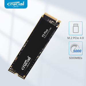 Crucial P3 Plus 500G 1TB 2TB 4TB PCIe Gen4 3D NAND NVMe M.2 SSD, hasta 5000 MB/s CT1000P3PSSD8 CT2000P3PSSD8 CT4000P3PSSD8 - Product Image 2