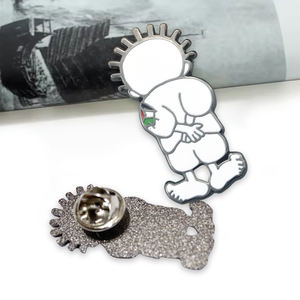 Molde gratis, varios broches, insignia personalizada, Pin de esmalte duro suave, mapa de Palestina, cinta adhesiva, Pin de sandía, Palestina - Product Image 2