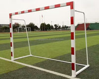 Buts de football en aluminium personnalisés, buts de handball en acier, équipement de handball pour utilisation en salle